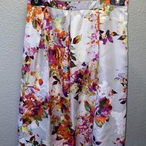 Floral Flowy Midi